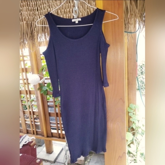 Charlotte Russe Cold-Shoulder Bodycon Dress XS - Picture 1 of 5
